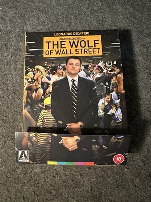 The Wolf Of Wall Street Blu-Ray Arrow Deluxe Full Slip Box Set Region B