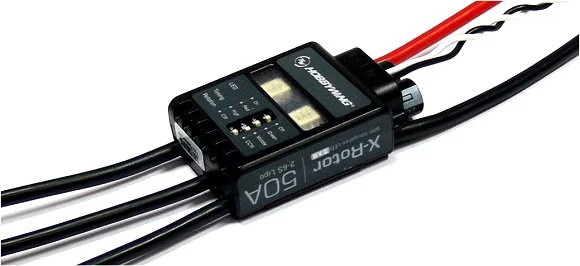 HOBBYWING XRotor 50A LED V1 RC Model Brushless Motor ESC Speed Controller SL080 - Image 3 of 3