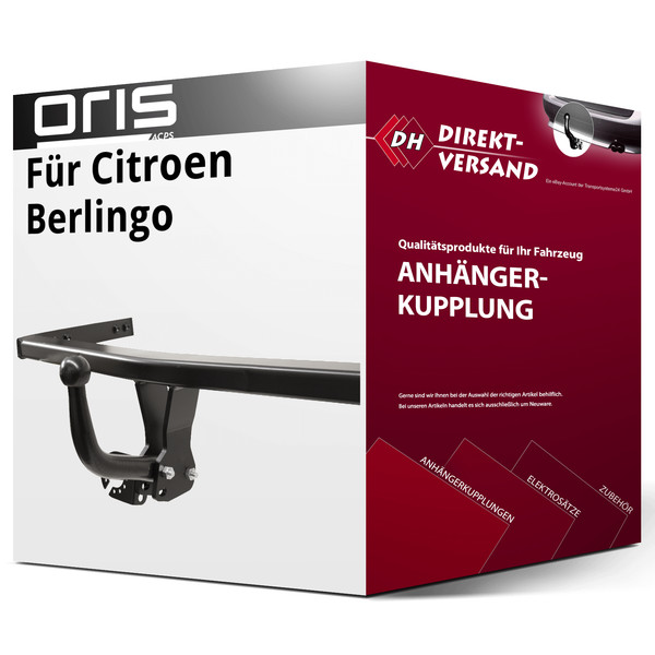 für Citroen Berlingo Typ B9 (Oris) AnhäNgerkupplung Starr Inkl. EBA Neu-image