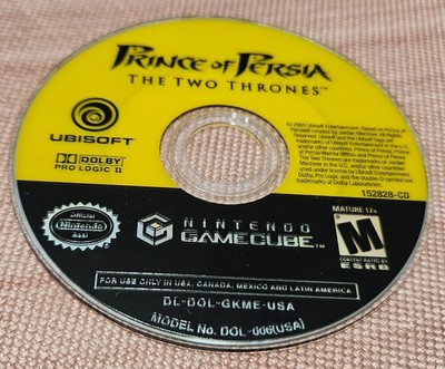 1x AUTHENTIC Prince Of Persia: The Two Thrones - Nintendo Gamecube - DISC ONLY!