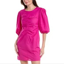 Women's Free People Pink XS Dress Hope Cotton Cocktail