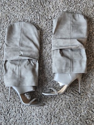 Steve Madden Ravine Boots Womens Size 10 Gray