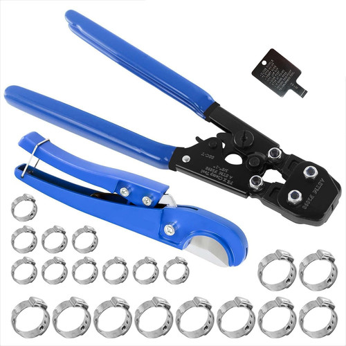 PEX Pipe Clamp Cinch Tool Crimping Tool Crimper for Stainless Steel Clamps from
