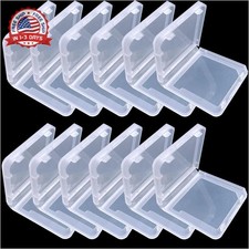 12Pcs Game Case Clear Game Card Box Anti Dust Cover Transparent Storage Box Case