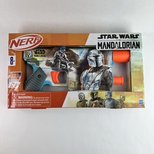 Nerf Star Wars The Mandalorian Dart Blaster with 12 Nerf Darts Hasbro
