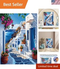 Diamond Art Kits for Adults Beginner, Coastal City DIY Modern Diamond Paintin...
