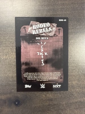 2025 Topps Chrome WWE Cactus Jack SOL RUCA Rodeo Rebels Gold