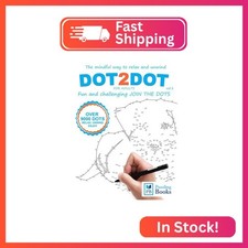 DOT-TO-DOT For Adults Fun and Challenging Join the Dots: The mindful way to rela
