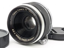 Video Exc   Canon 35mm f/2.8 Lens LTM L39 Leica Screw Mount JAPAN 1 day ship