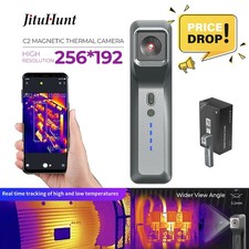Handheld Thermal Camera 256 192 IR Resolution Wider View Temperature Inspection