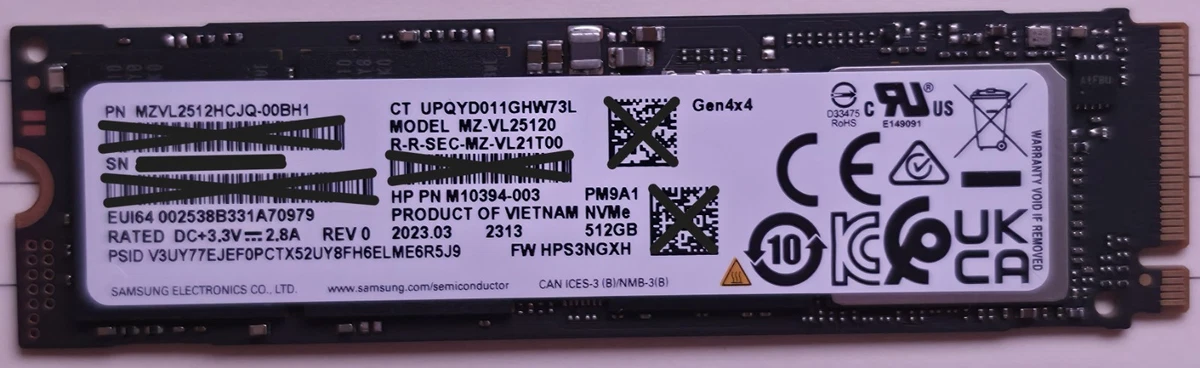 Samsung 512GB M.2 Solid State Drives for sale - eBay