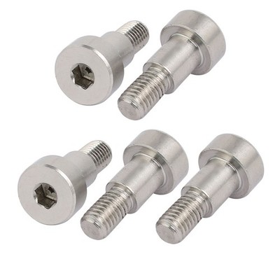 Hex Socket Shoulder Bolt 10mm Shoulder 12mm Shoulder Length M8 Thread 5pcs