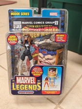 2005 TOY BIZ MARVEL LEGENDS MODOK SERIES SPIDER-WOMAN FIGURE COMIC BOOK NIB