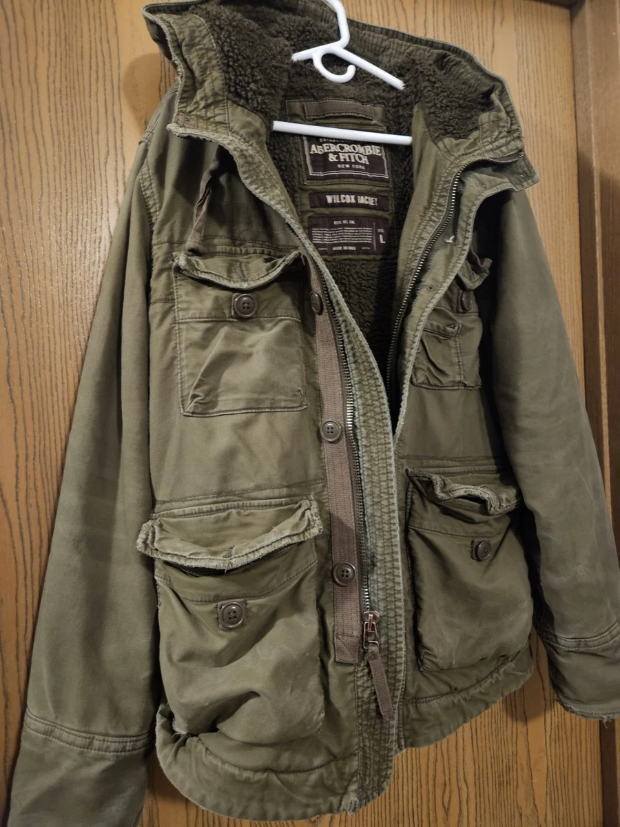 25+ Abercrombie & Fitch Military Jacket Green Coats, Jackets