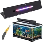 Aquarium Lid Polycarbonate Canopy with LED Light for 20 29 37 Gallon Fish Tank