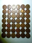 1932-P LINCOLN WHEAT CENTS PARTIAL ROLL  42 COINS