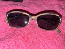 GIVENCHY Brown Wood Grain Sunglasses With Cas...