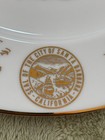 LOT 2 ea Santa Barbara Souvenir Plates, Seal of City, Hunt's, 10.5" diameter — photo 4