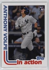 2023 Topps Transcendent Collection VIP Party In Action 91/100 Anthony Volpe lz7