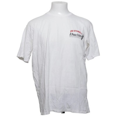 Pasdemer, T-shirt, Größe: M, Weiß, Print, Herren #Kmq