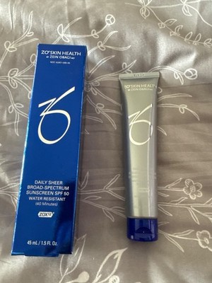 ZO Skin Health Daily Sheer Sunscreen SPF 50 Broad Spectrum Water Resistant 1.5