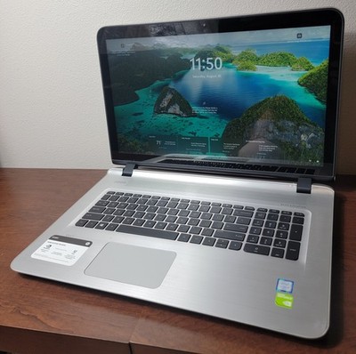 HP ENVY 17” I7-6500U 240GB SSD 16GB RAM Windows 11 NVIDIA