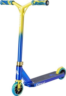 CHILLI PRO SCOOTER Stunt Roller Scooter JUMPSTART S Scooter 2026 blue/yellow