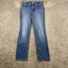 Riders by Lee Mid Rise Straight Leg Jeans Women's 28 Blue 5-Pocket Medium Wash