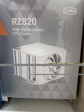PCCOOLER RZ820 WH 8 Heatpipe Dual Tower CPU Cooler 165mm 290W TDP for Intel AMD