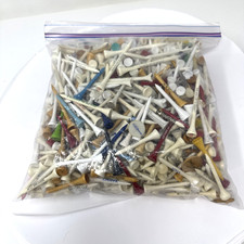 2 LB Bulk Mixed Golf Tees Lot   Assorted Colors  Sizes