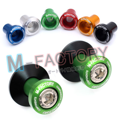 ハム\( ˆoˆ )/ Swingarm Spools for Kawasaki ZX10R 2011-2012 2013 2014 Ninja 8mm