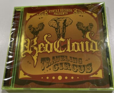 SEALED OP Red Cloud  Traveling Circus  2005 Syntax CD w/Braille/Christafari !
