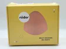 Niidor Breast Enhancers Bra Inserts Sticky Fabric Reusable Push Up Cups Swimsuit