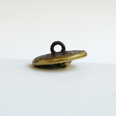 6 ANCIENS BOUTONS DE CHASSE VENERIE TÊTE DE CHEVAL LAITON SERTI 25mm (D) EUR 30,00 - FR