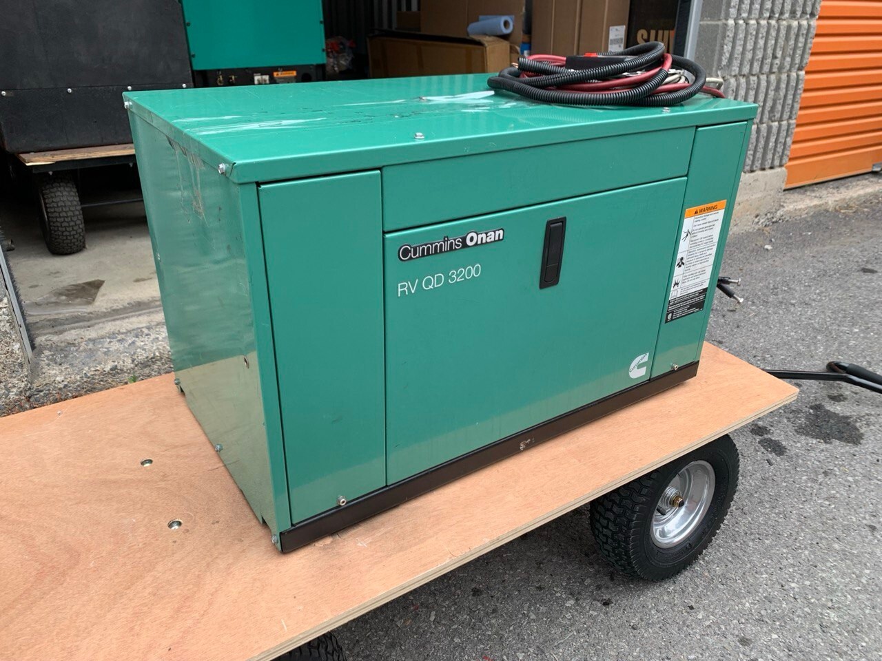 Cummins Onan QD3200 Quiet Diesel Generator - 3.2HDZAA / A066G703 - Only 65 Hours