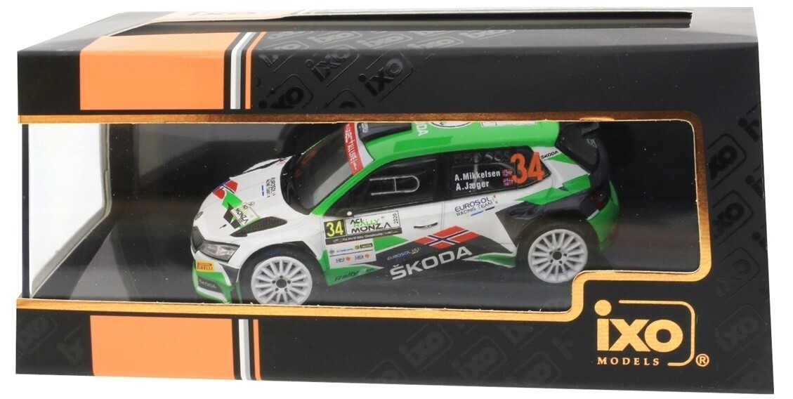 IXOMODELS 1/43 – Skoda Fabia R5 EVO Rallye Monza 2020 N°78, Bleue
