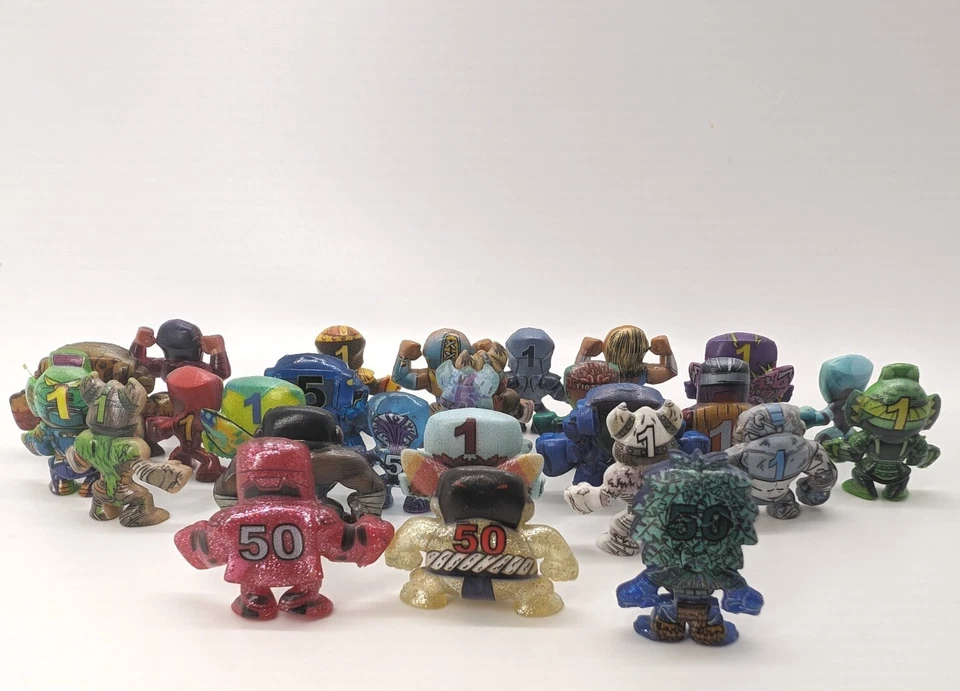 Lote de 1 figuras Spin Master Million Warriors 27 serie (3 súper raras 50) lanzador Foto 4 de 4