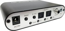Digital 5.1 Surround Sound Audio Decoder W/ Multiple Digital Analog Audio Inputs