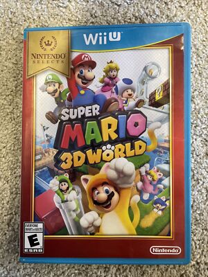 Nintendo Selects: Super Mario 3D World  Nintendo WiiU No Manual. Great Condition