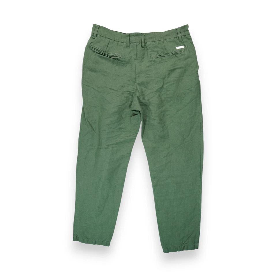 Pantalones utilitarios modernos para hombre A|X Armani Exchange, verdes, 32, precio de venta sugerido por el fabricante 130 USD tiro medio Foto 2 de 4