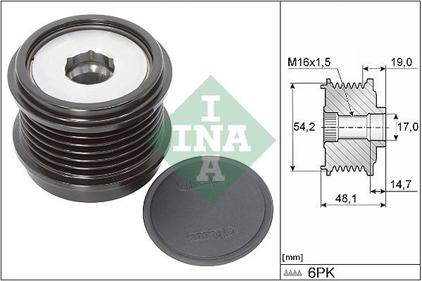 Schaeffler INA 535 0310 10 Generatorfreilauf FüR Ford Ford USA-image