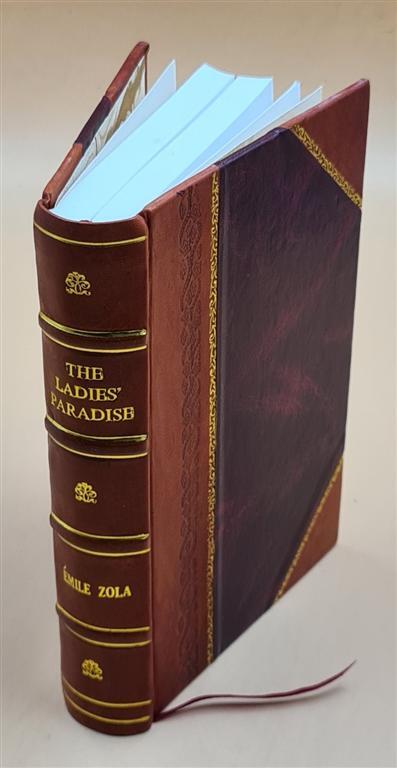 Leather-Bound 1886 Edition of The Ladies Paradise by Emile Zola