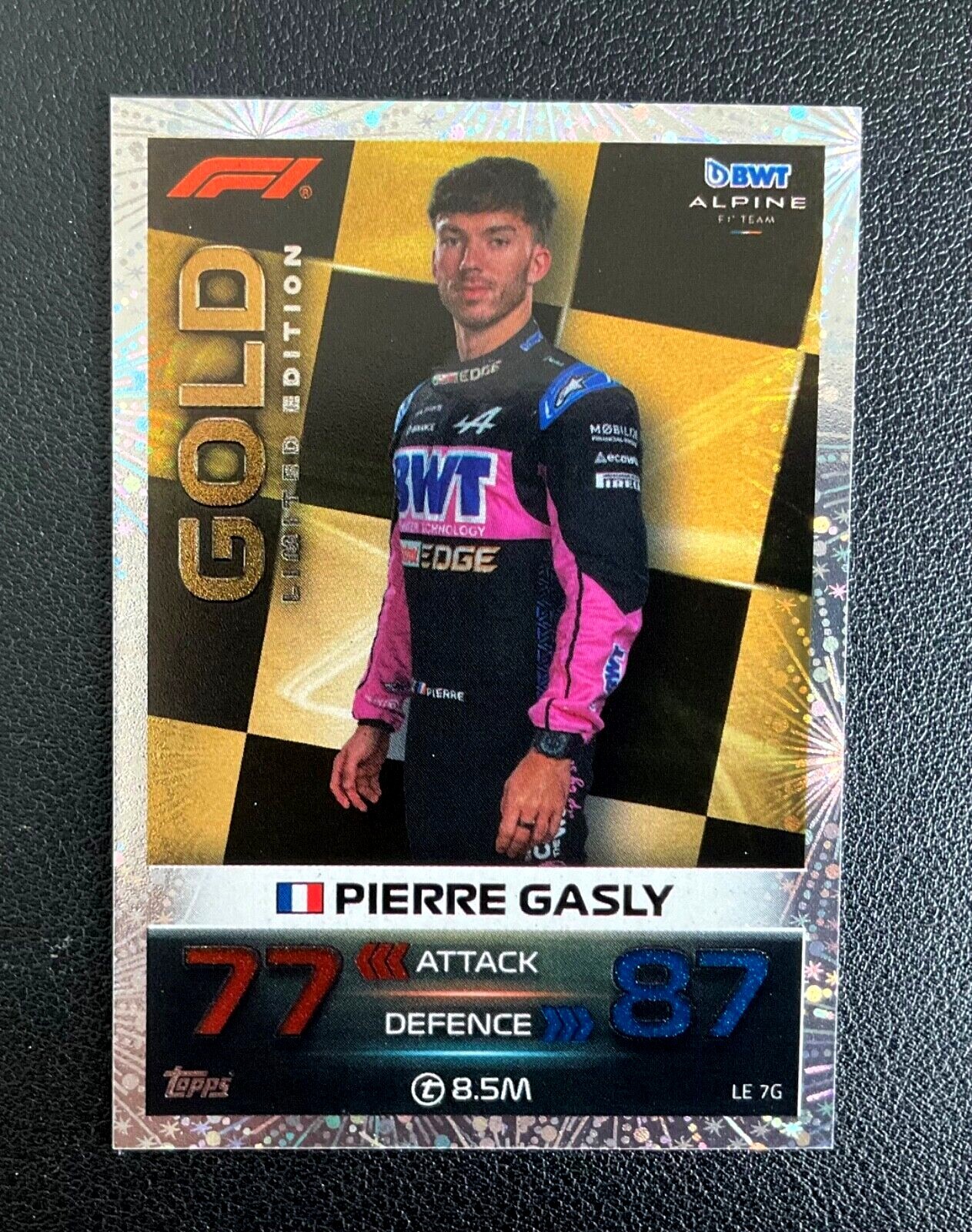 PICK YOUR CARD - UK Version 2022 Topps Turbo Attax Formula 1 F1 Rainbow Insert Trading Card - Near Mint Condition