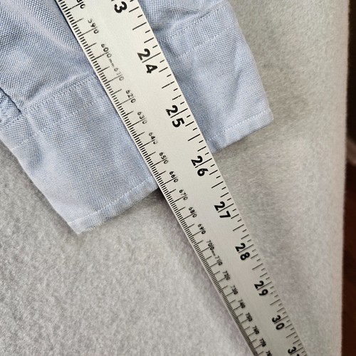 Ralph Lauren Shirt Mens Extra Large Blue Flesh Pony Business Casual Button Down - Picture 7 of 8