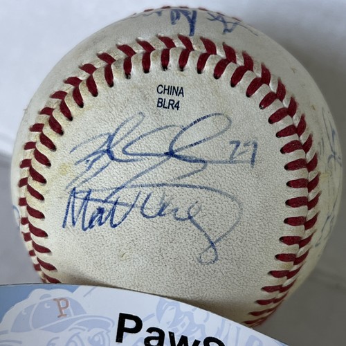 Brandon Snyder Washington Nationals signiert signiert Norfolk Tides Baseball - Bild 2 von 9