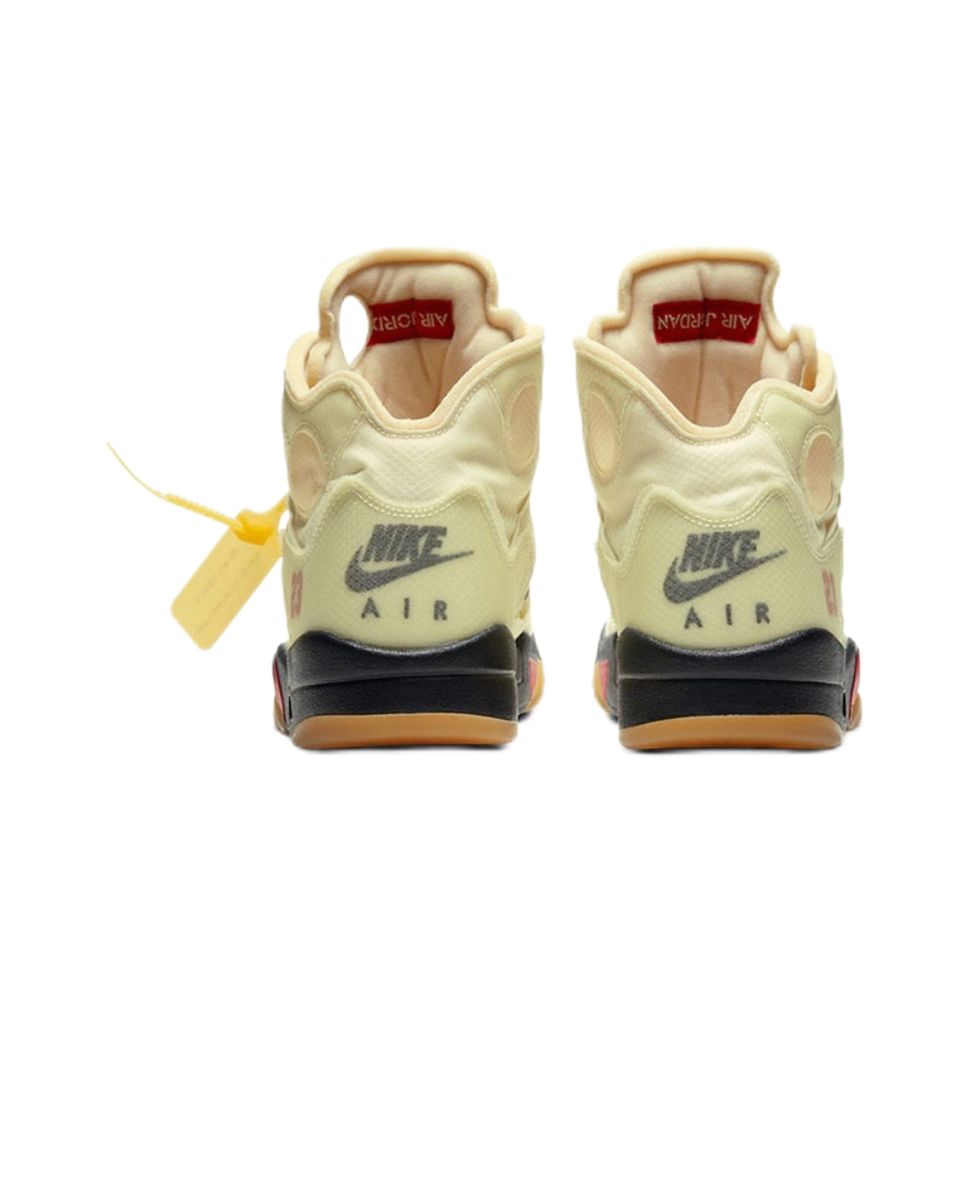 Jordan 5 SP x Off-White Mid Sail - DH8565-100 | eBay