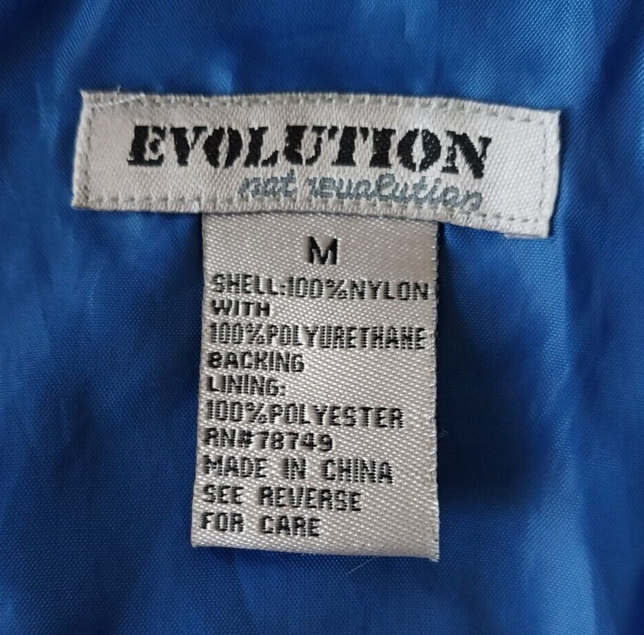 EVOLUTION CROPPED WINDBREAKER JACKET BLUE LINED H… - image 17