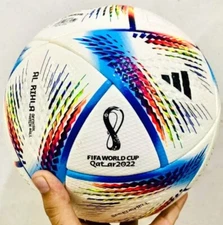 Adidas Official FIFA WORLD CUP Qatar 2022 AL RIHLA Match Ball Pro Size 5