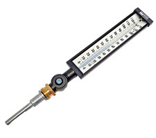 Weiss A9VU35-120 0-120F Instrument Thermometer 3-1/2" Stem