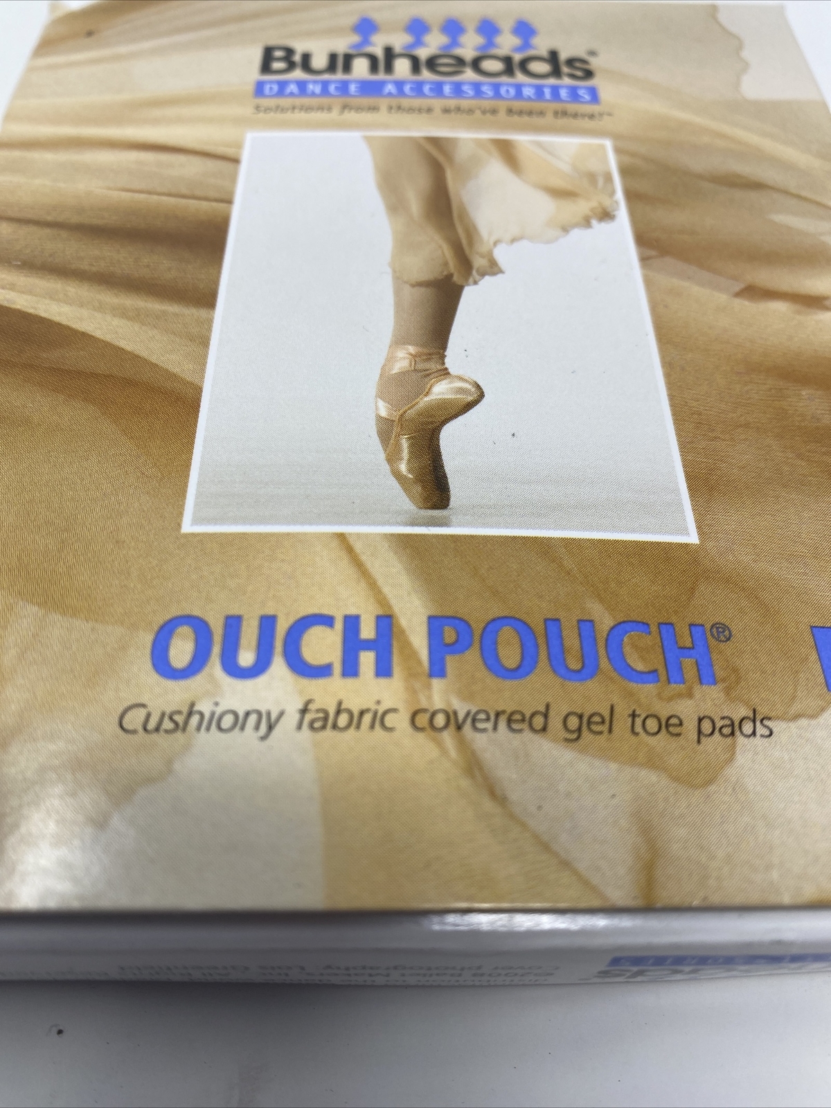 Bunheads+Capezio+Ouch+Pouch+Toe+Pads+for+Pointe+Dancers+Nude+Small for
